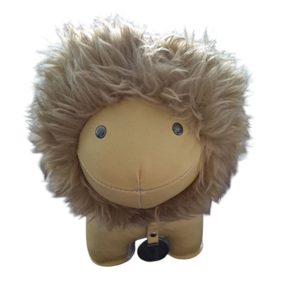 Plush Lion Home Accent Decor - Tan